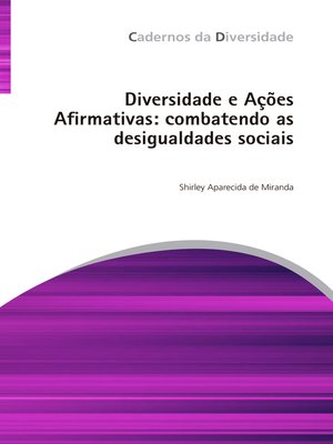 cover image of Diversidade e ações afirmativas